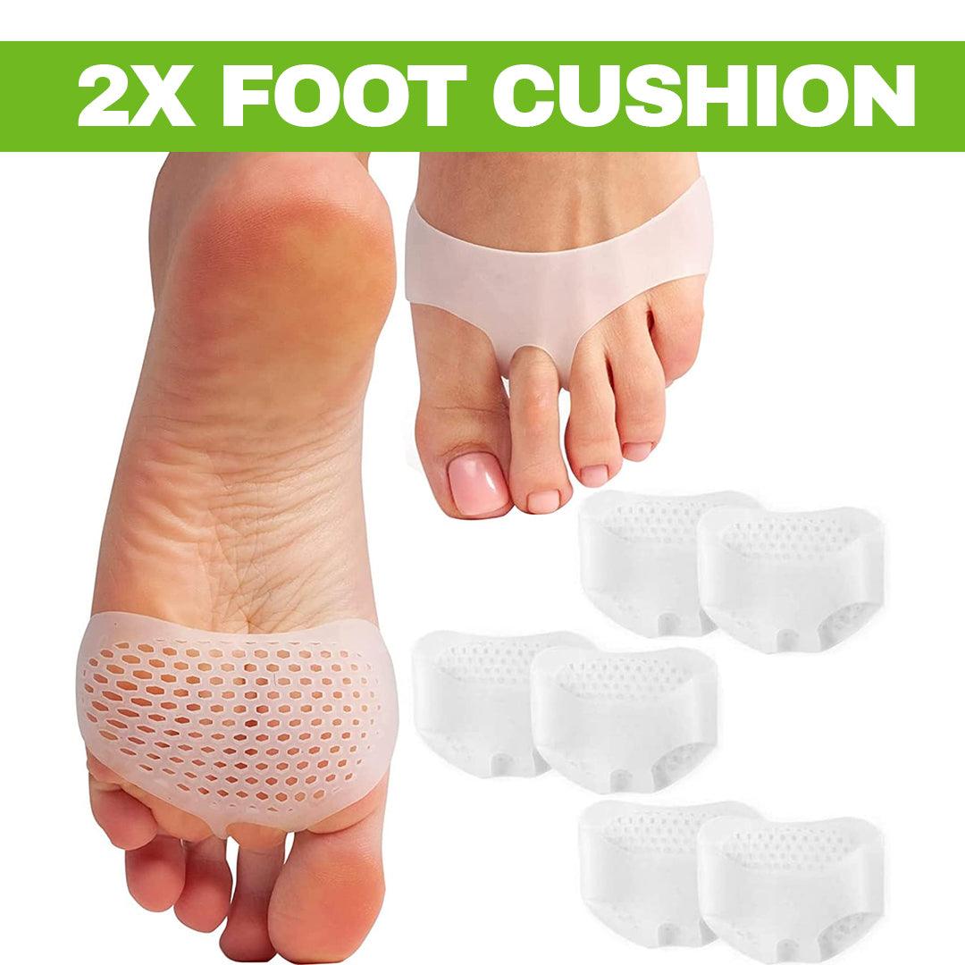 Gel Metatarsal Pad - 2x Foot Cushion Metatarsal Foot Pads Mortons Neuroma Pain Relief UK Apparel & Accessories - Tophatter Daily Deals
