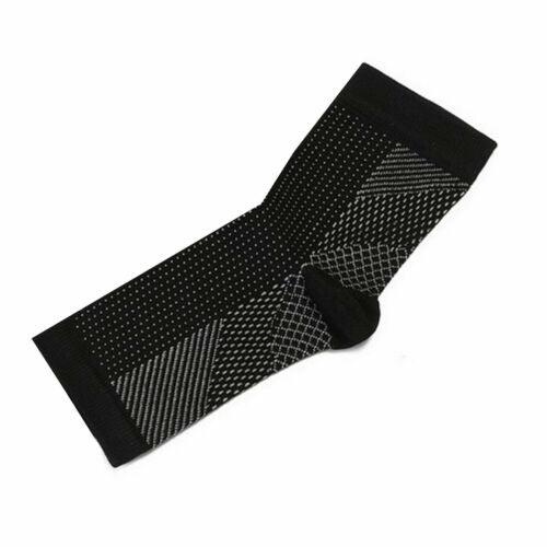 Ankle Support for Walking - 2 x Plantar Fasciitis Socks Compression Foot Arch Support Pain Exercise & Fitness - Tophatter Daily Deals