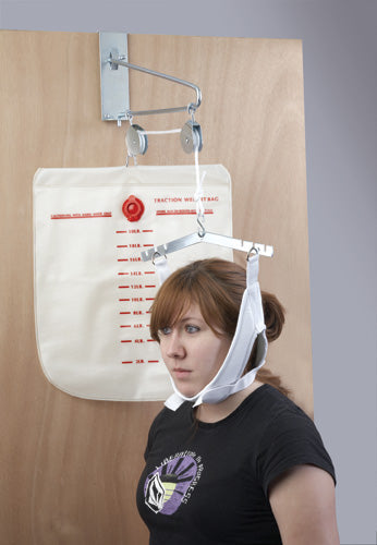 Deluxe Cervical Traction Device for Neck Pain Relief & Support - Tophatter Daily Deals