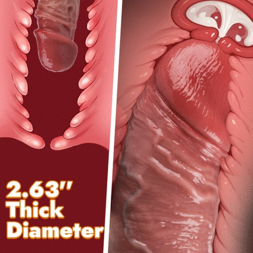 Kratos - 2.36 Diameter Thrusting Huge Realistic Dildos Dildos - Tophatter Daily Deals