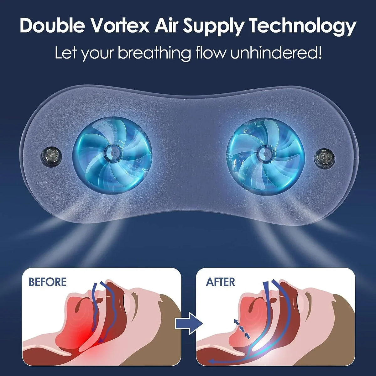 Micro CPAP Travel Machine Hoseless Anti Snoring Device - Tophatter Daily Deals