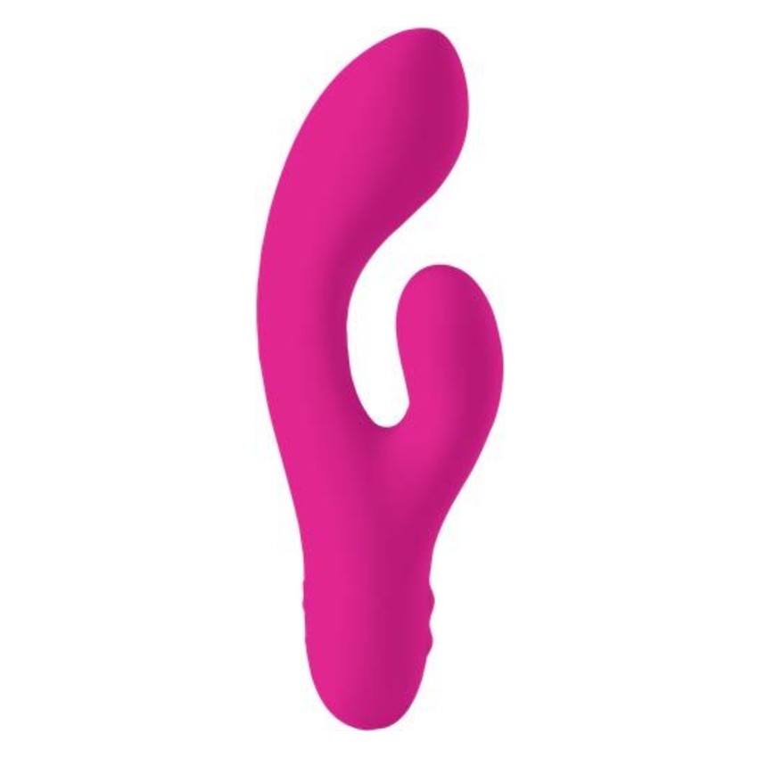 The Whooper Swan Dual Vibrator in Pink Rabbit Vibrator - Tophatter Daily Deals