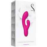 The Whooper Swan Dual Vibrator in Pink Rabbit Vibrator - Tophatter Daily Deals