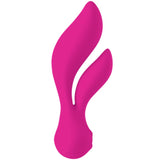 The Feather Swan Dual Vibrator in Pink Rabbit Vibrator - Tophatter Daily Deals