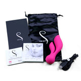 The Feather Swan Dual Vibrator in Pink Rabbit Vibrator - Tophatter Daily Deals