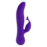 The Kissing Swan Special Edition Rotating Vibrator in Purple Rabbit Vibrator - Tophatter Daily Deals