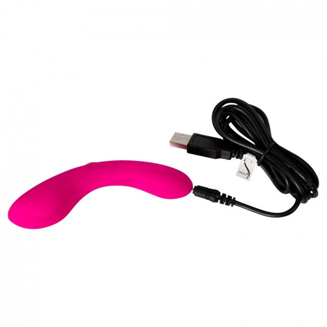 The Mini Swan Wand Vibrator in Pink Vibrator - Tophatter Daily Deals