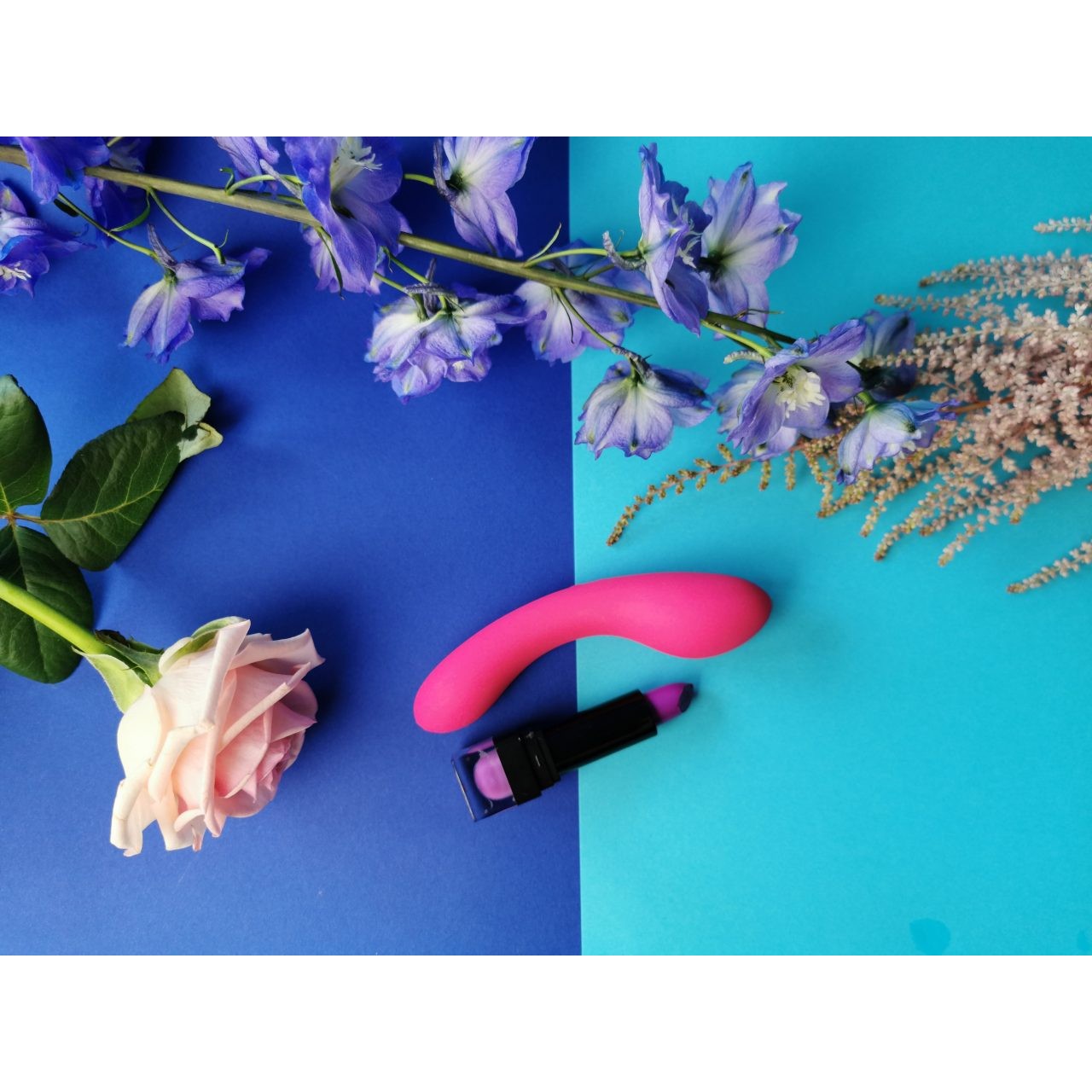The Mini Swan Wand Vibrator in Pink Vibrator - Tophatter Daily Deals