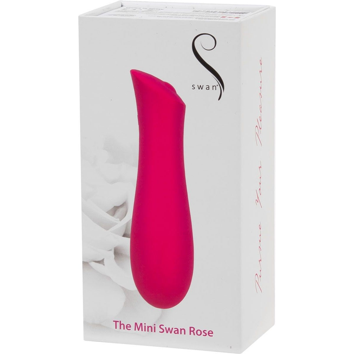 The Mini Swan Rose Vibrator in Pink Vibrator - Tophatter Daily Deals