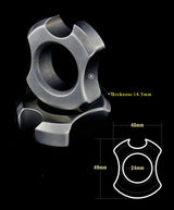 TC21 Titanium Self Defense Ring Bottle Opener Brass Knuckles - Tophatter Daily Deals
