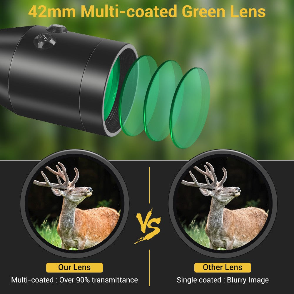 3-9x42 Scope with Under-Screen Laser Optical Sighting - Tophatter Daily Deals