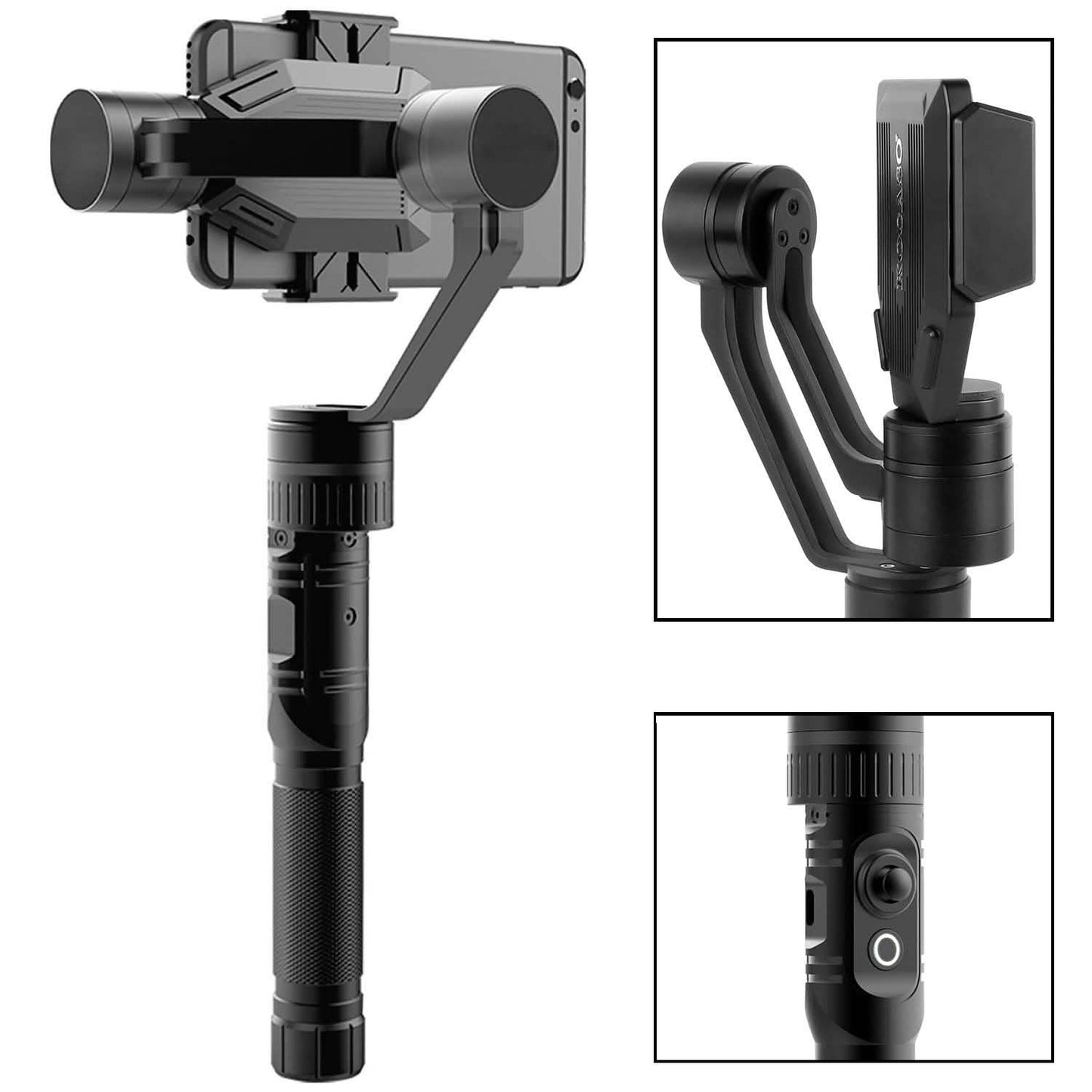 3-Axis Handheld Gimbal Stabilizer for Smartphones Mobile Accessories - Tophatter Daily Deals