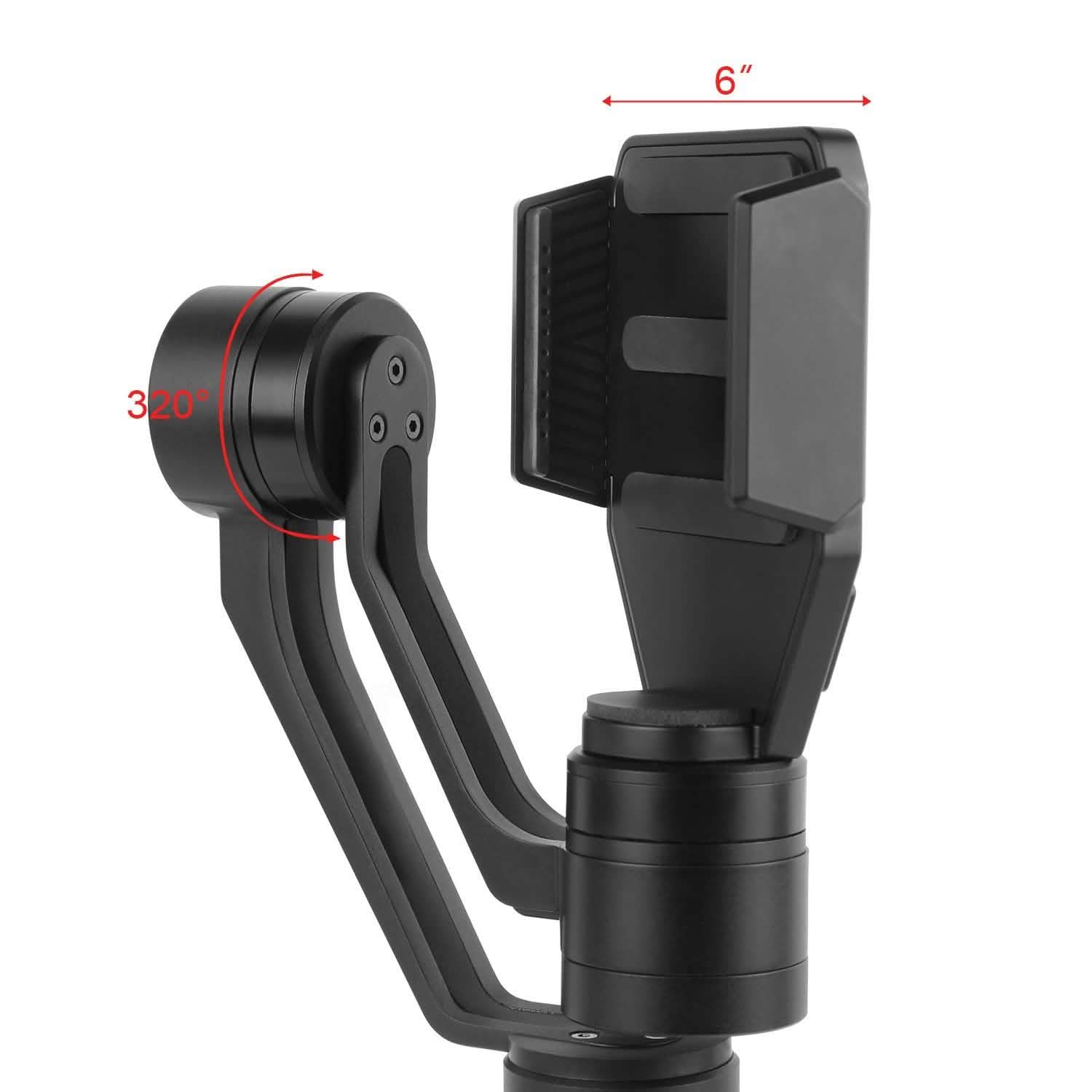 3-Axis Handheld Gimbal Stabilizer for Smartphones Mobile Accessories - Tophatter Daily Deals