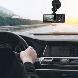 3 Channel Car DVR Dash Cam Video Recorder Cameras & Drones - Tophatter Daily Deals