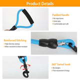3 Dog Leash Traction Rope Walking Training Lead with Padded Handle Pet Supplies - Tophatter Daily Deals
