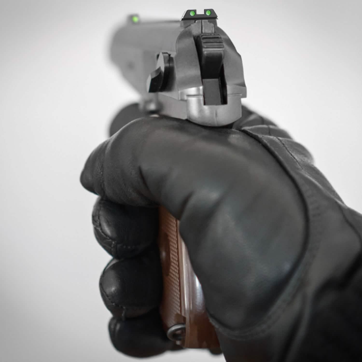 3-Dot Green Gun Night Sight Set Tactical & Self Defense - Tophatter Daily Deals