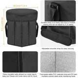 3 Gallon Collapsible Grocery Cooler Bag Seat Combo Outdoor Recreation - Tophatter Daily Deals