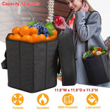 3 Gallon Collapsible Grocery Cooler Bag Seat Combo Outdoor Recreation - Tophatter Daily Deals