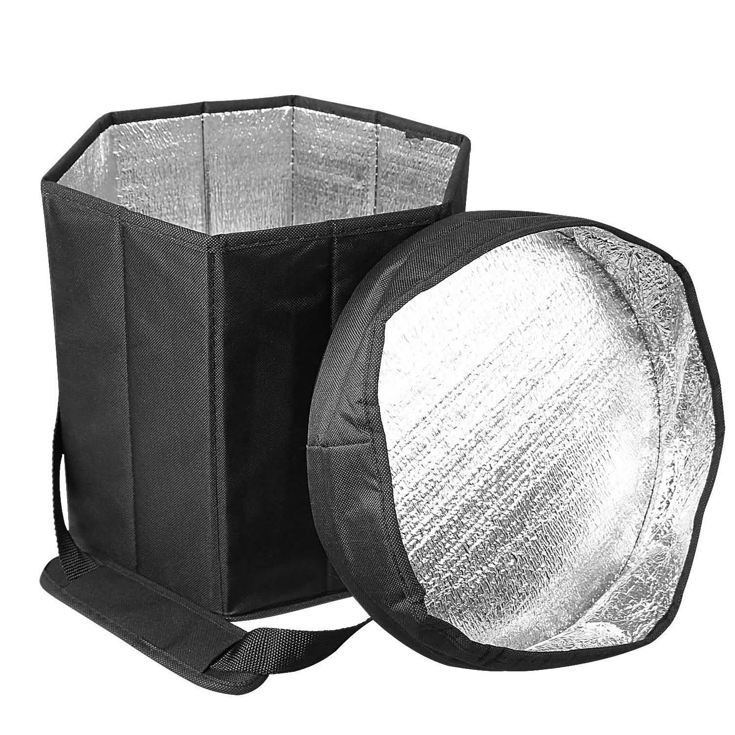 3 Gallon Collapsible Grocery Cooler Bag Seat Combo Outdoor Recreation - Tophatter Daily Deals
