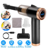 3-in-1 120W Portable Reachable Vacuum with Brush Nozzle Automotive - Tophatter Daily Deals