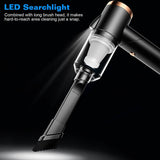 3-in-1 120W Portable Reachable Vacuum with Brush Nozzle Automotive - Tophatter Daily Deals