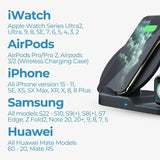 3 In 1 Wireless Charging Dock Station Desk Organizer - Tophatter Daily Deals