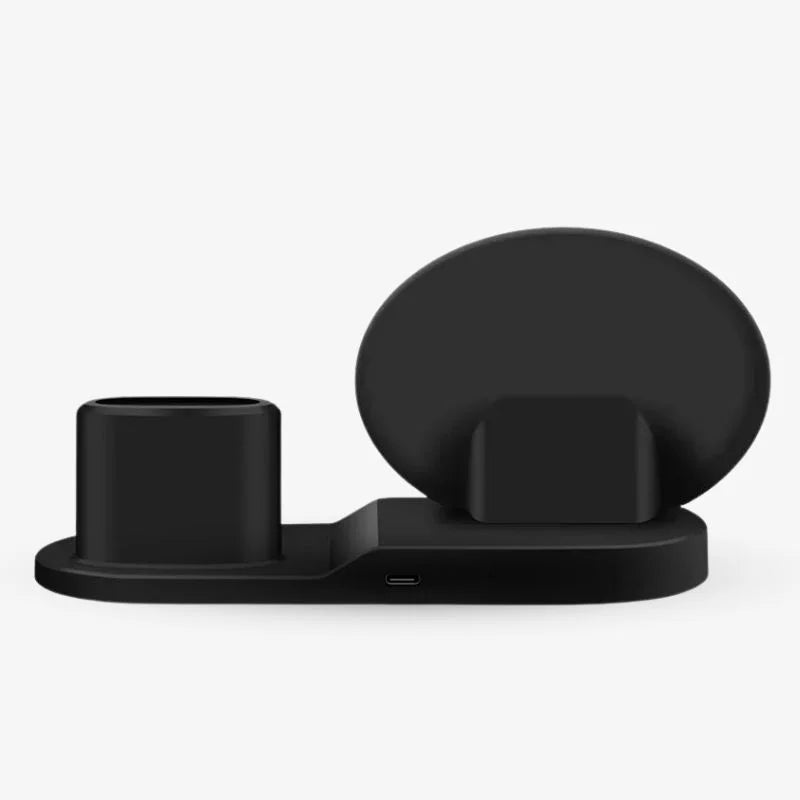 3 In 1 Wireless Charging Dock Station Desk Organizer - Tophatter Daily Deals