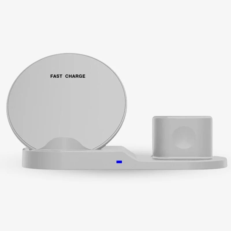 3 In 1 Wireless Charging Dock Station Desk Organizer - Tophatter Daily Deals