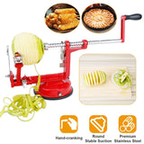 3-in-1 Apple Peeler Manual Rotation Kitchen Tools & Gadgets - Tophatter Daily Deals