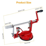3-in-1 Apple Peeler Manual Rotation Kitchen Tools & Gadgets - Tophatter Daily Deals
