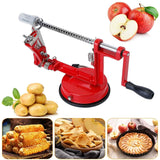 3-in-1 Apple Peeler Manual Rotation Kitchen Tools & Gadgets - Tophatter Daily Deals