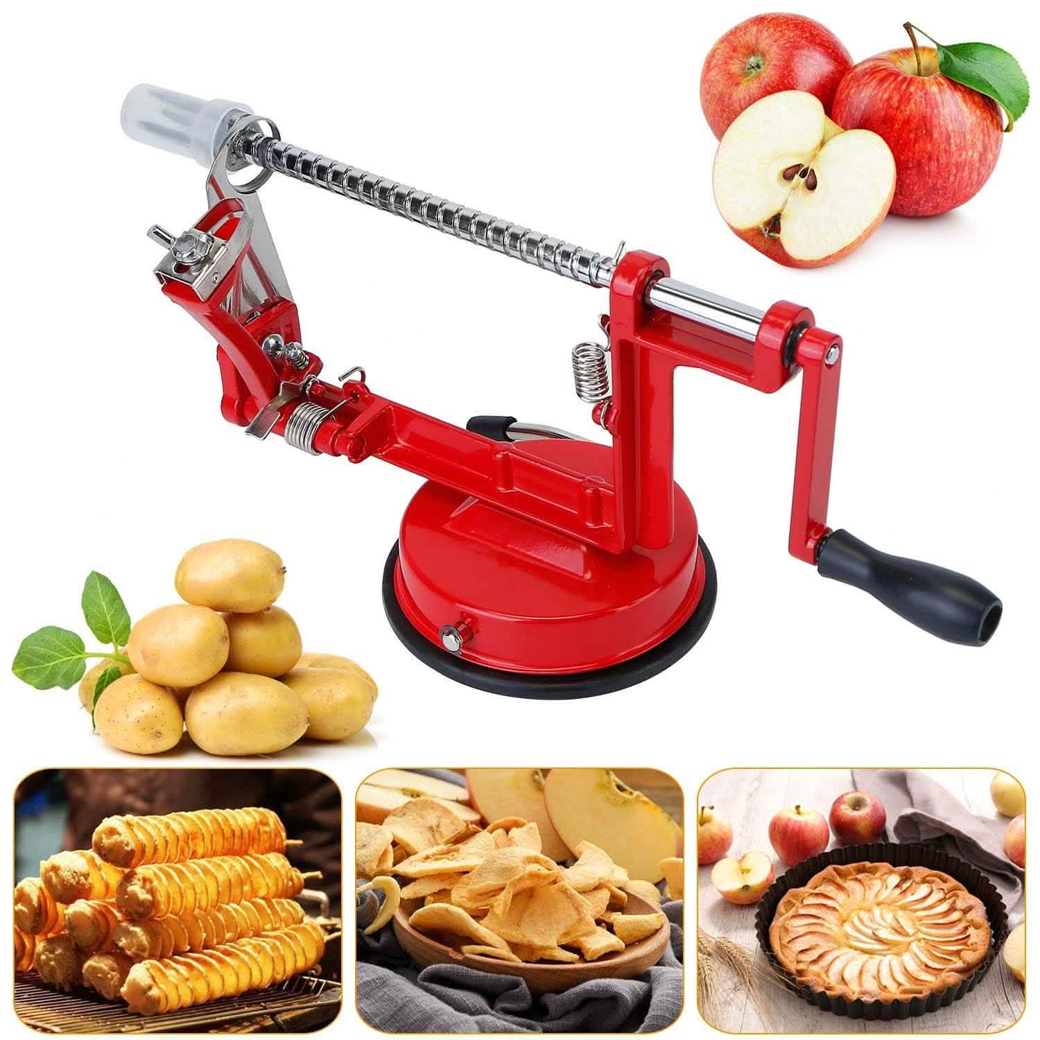 3-in-1 Apple Peeler Manual Rotation Kitchen Tools & Gadgets - Tophatter Daily Deals