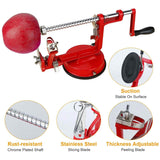 3-in-1 Apple Peeler Manual Rotation Kitchen Tools & Gadgets - Tophatter Daily Deals