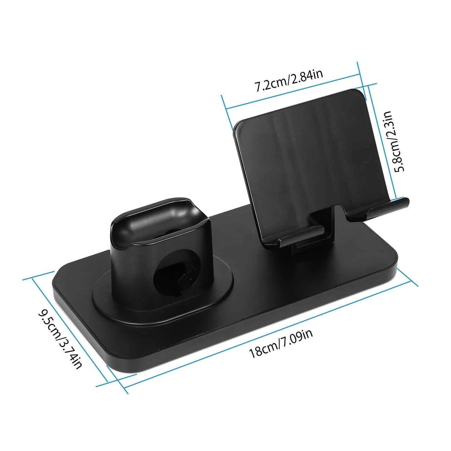 3-in-1 Charging Dock Station Phone Charger Stand Holder Mobile Accessories - Tophatter Daily Deals