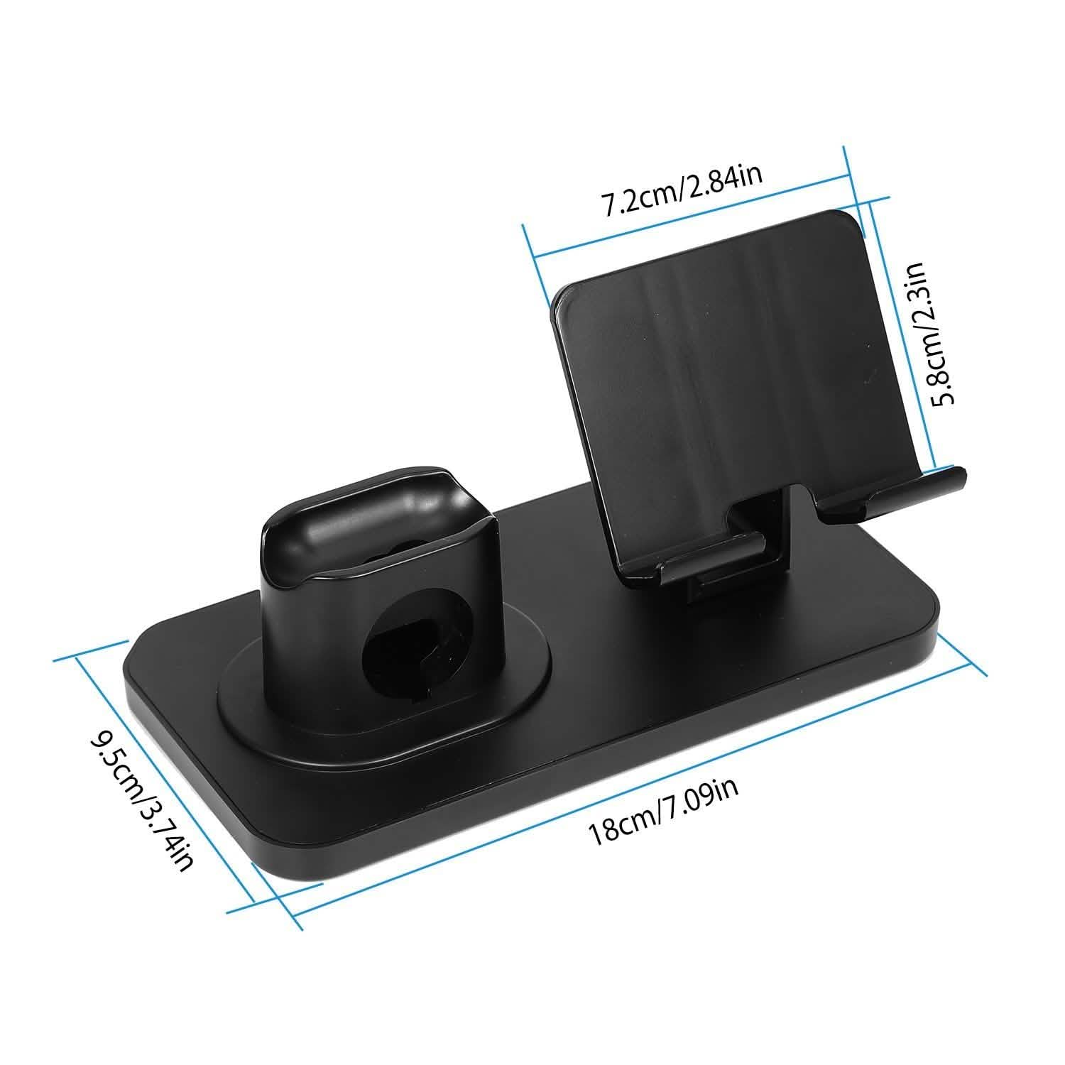 3-in-1 Charging Dock Station Phone Charger Stand Holder Mobile Accessories - Tophatter Daily Deals