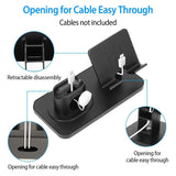 3-in-1 Charging Dock Station Phone Charger Stand Holder Mobile Accessories - Tophatter Daily Deals