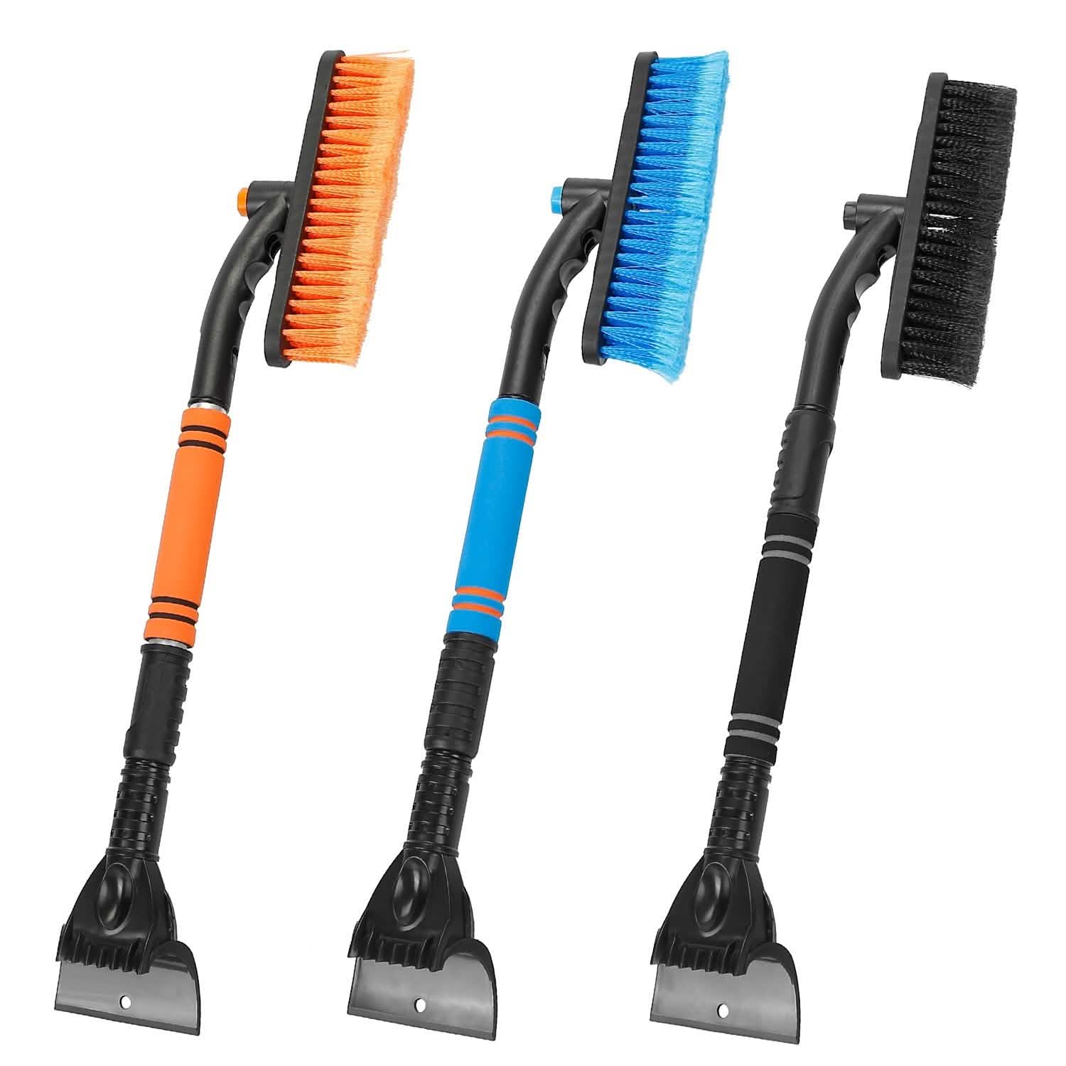 3-in-1 Extendable Windshield Ice Scraper Automotive - Tophatter Daily Deals