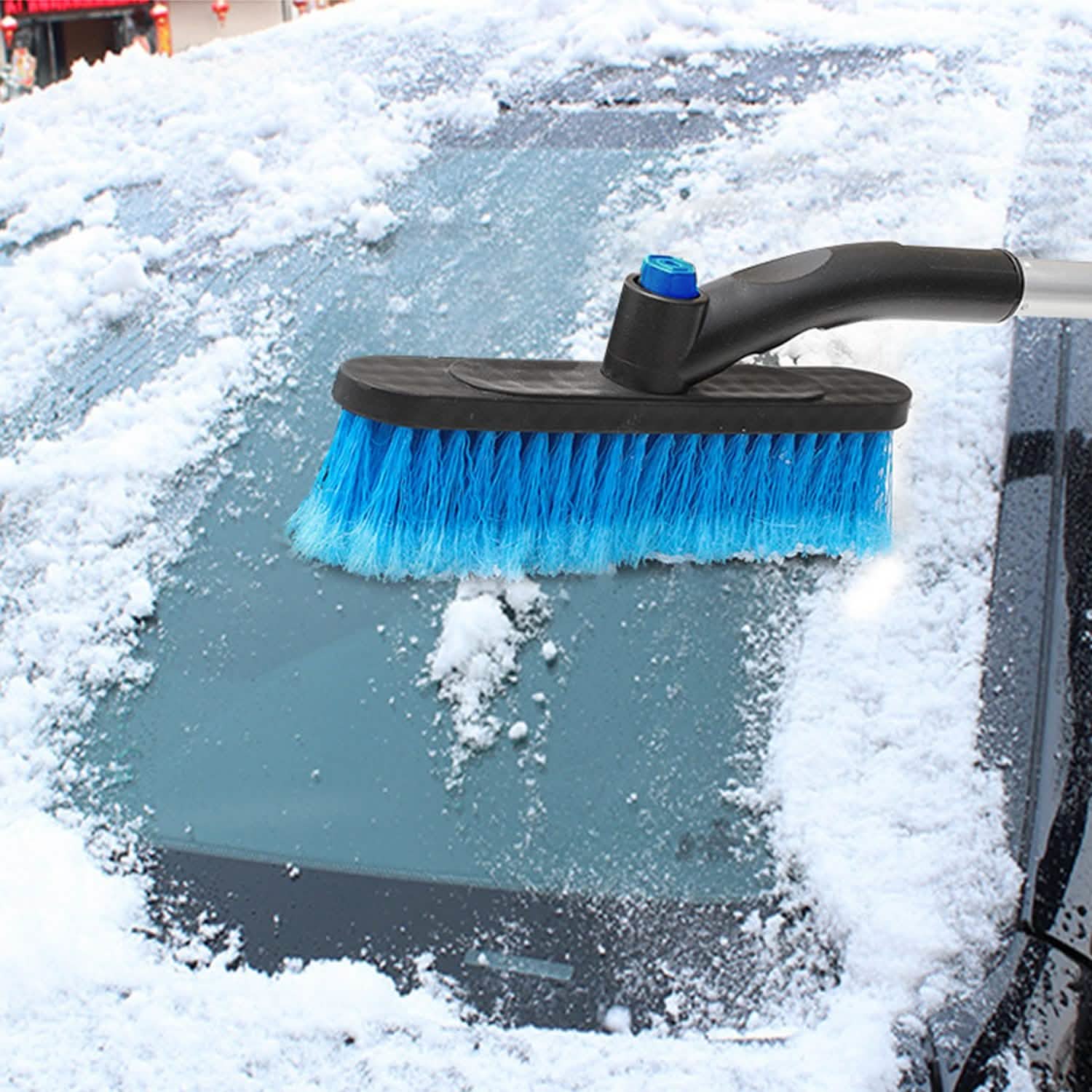 3-in-1 Extendable Windshield Ice Scraper Automotive - Tophatter Daily Deals