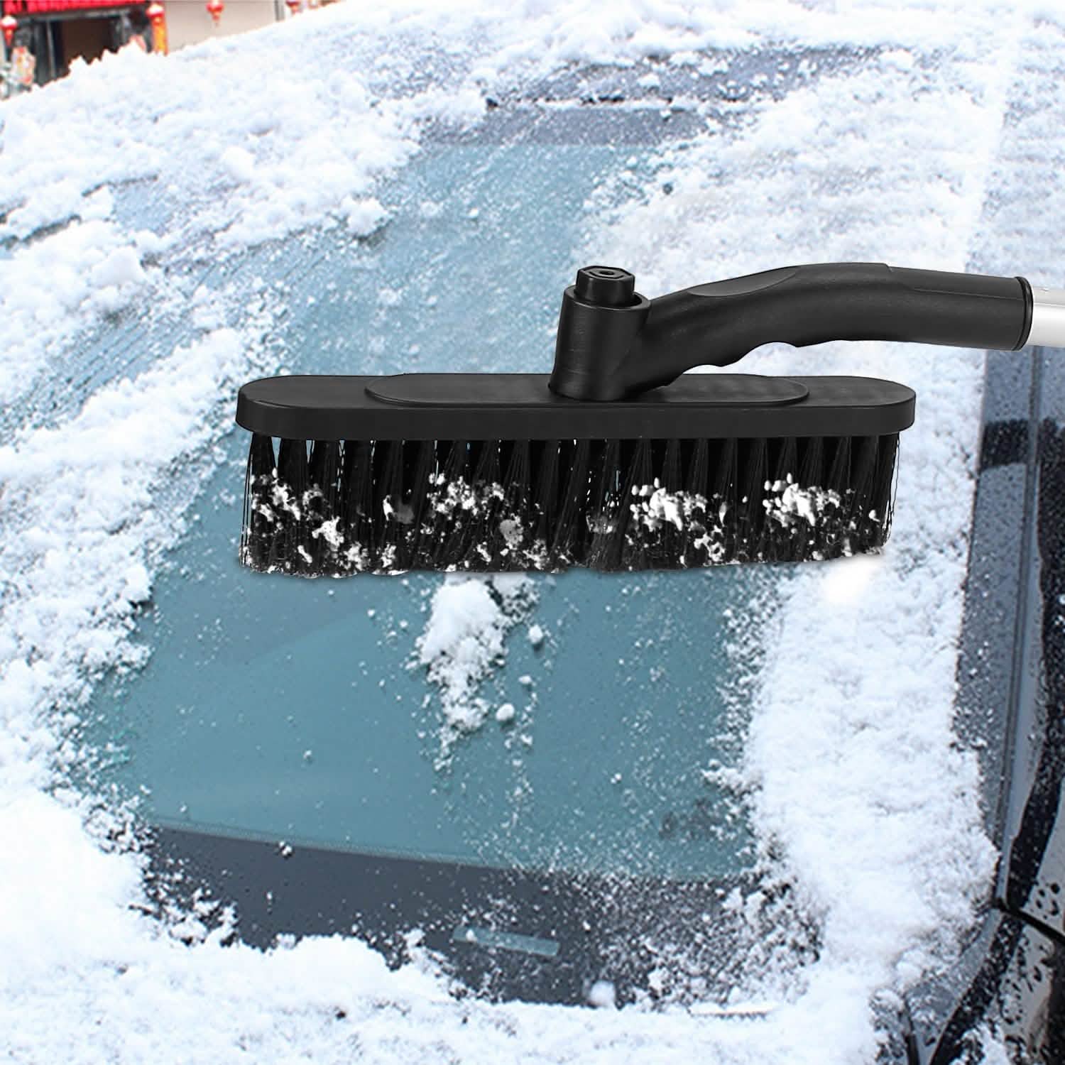 3-in-1 Extendable Windshield Ice Scraper Automotive - Tophatter Daily Deals