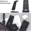 3-in-1 Foldable Fast Wireless Charging Stand Charging Station - Tophatter Daily Deals