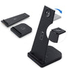 3-in-1 Foldable Fast Wireless Charging Stand Charging Station - Tophatter Daily Deals
