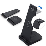 3-in-1 Foldable Fast Wireless Charging Stand Charging Station - Tophatter Daily Deals
