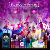 3-in-1 Galaxy Night Light Projector with Remote Control Indoor Lighting - Tophatter Daily Deals