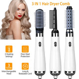3-in-1 Hot Air Brush One-Step Hair Dryer Comb Beauty & Personal Care - Tophatter Daily Deals