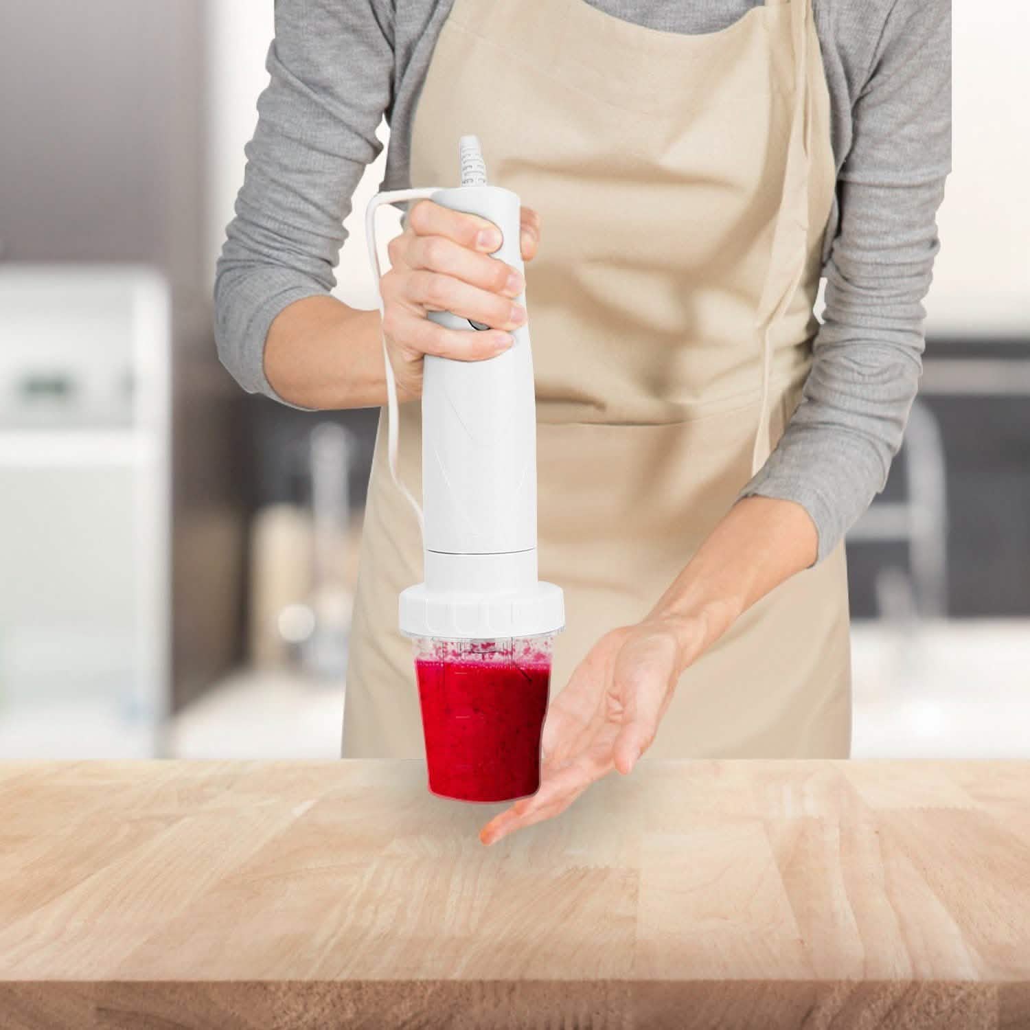 3-in-1 Immersion Hand Blender Multifunctional Stick Kitchen Appliances - Tophatter Daily Deals