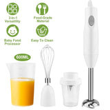 3-in-1 Immersion Hand Blender Multifunctional Stick Kitchen Appliances - Tophatter Daily Deals