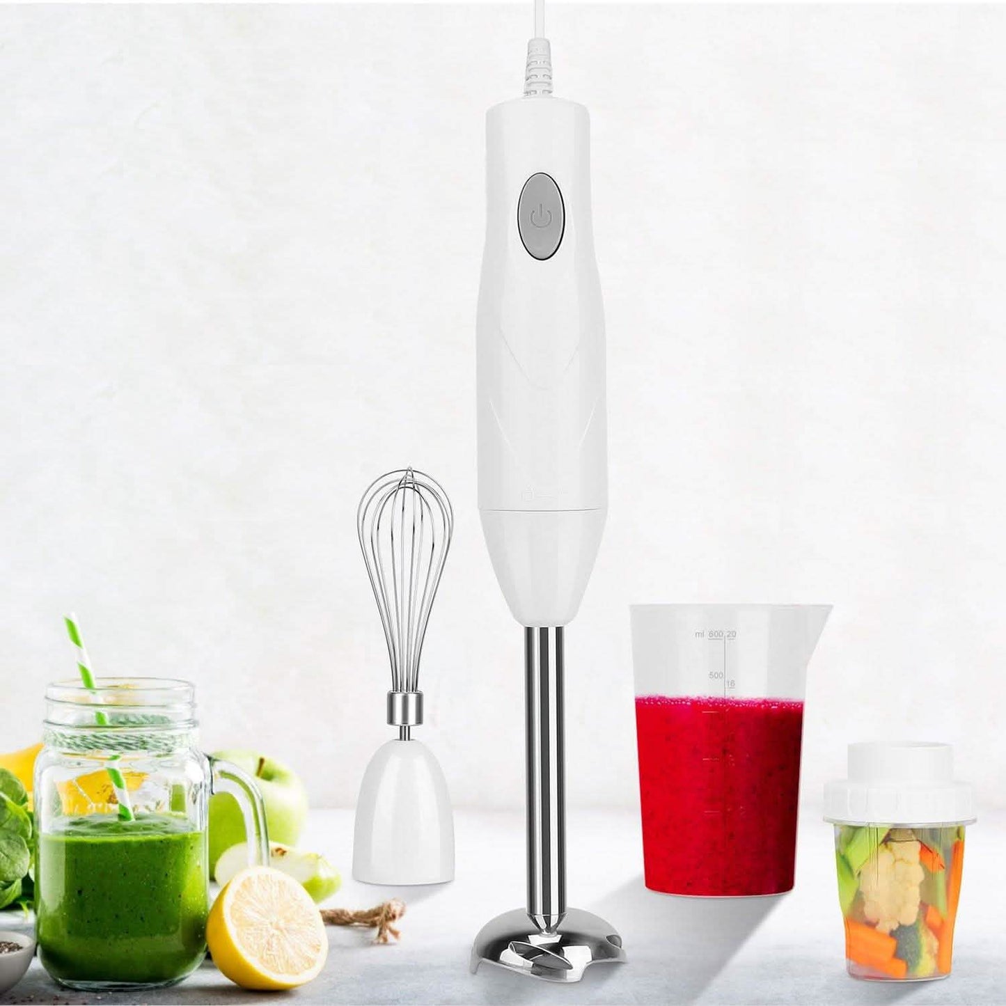 3-in-1 Immersion Hand Blender Multifunctional Stick Kitchen Appliances - Tophatter Daily Deals