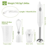 3-in-1 Immersion Hand Blender Multifunctional Stick Kitchen Appliances - Tophatter Daily Deals