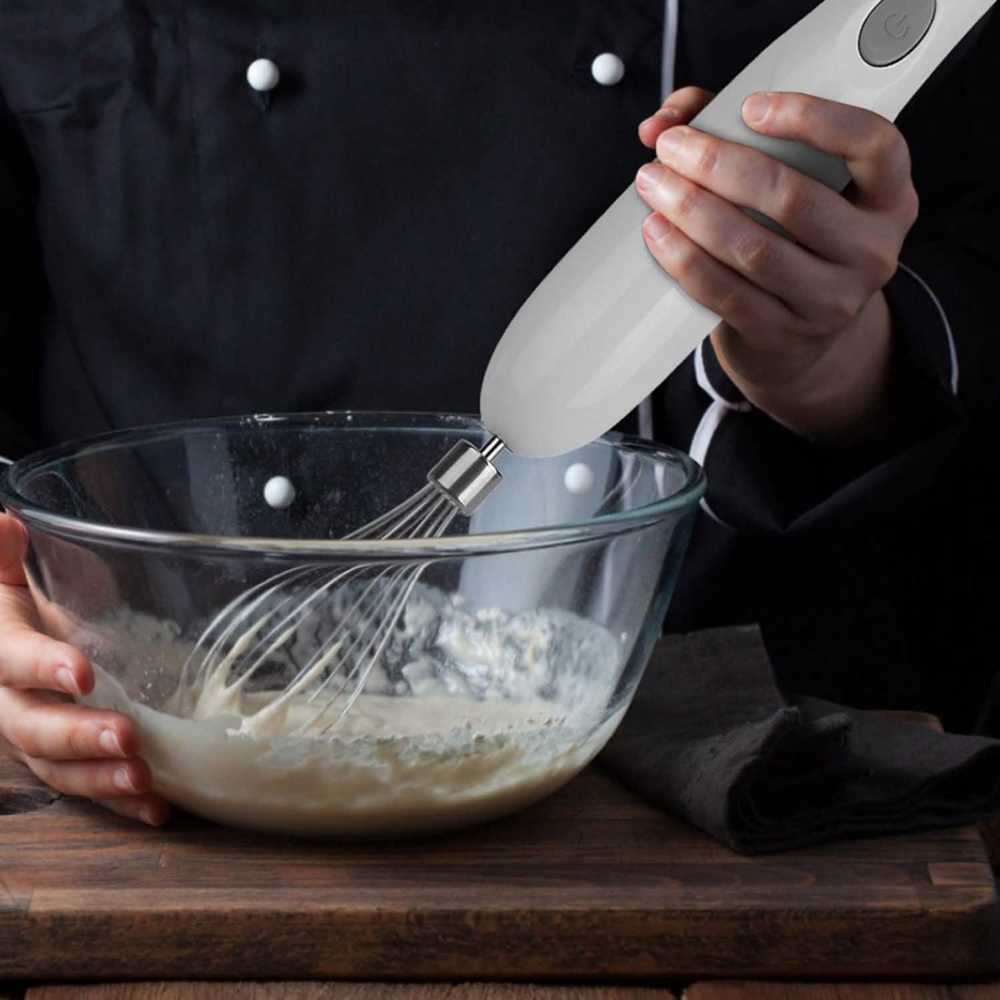 3-in-1 Immersion Hand Blender Multifunctional Stick Kitchen Appliances - Tophatter Daily Deals