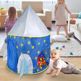 3-in-1 Kids Play Tent Ball Pit Set Toys & Games - Tophatter Daily Deals